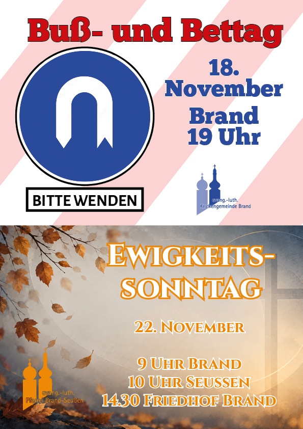 Buß- und Bettag / Ewigkeitssonntag