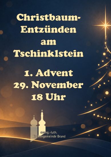 Christbaum-Entzünden